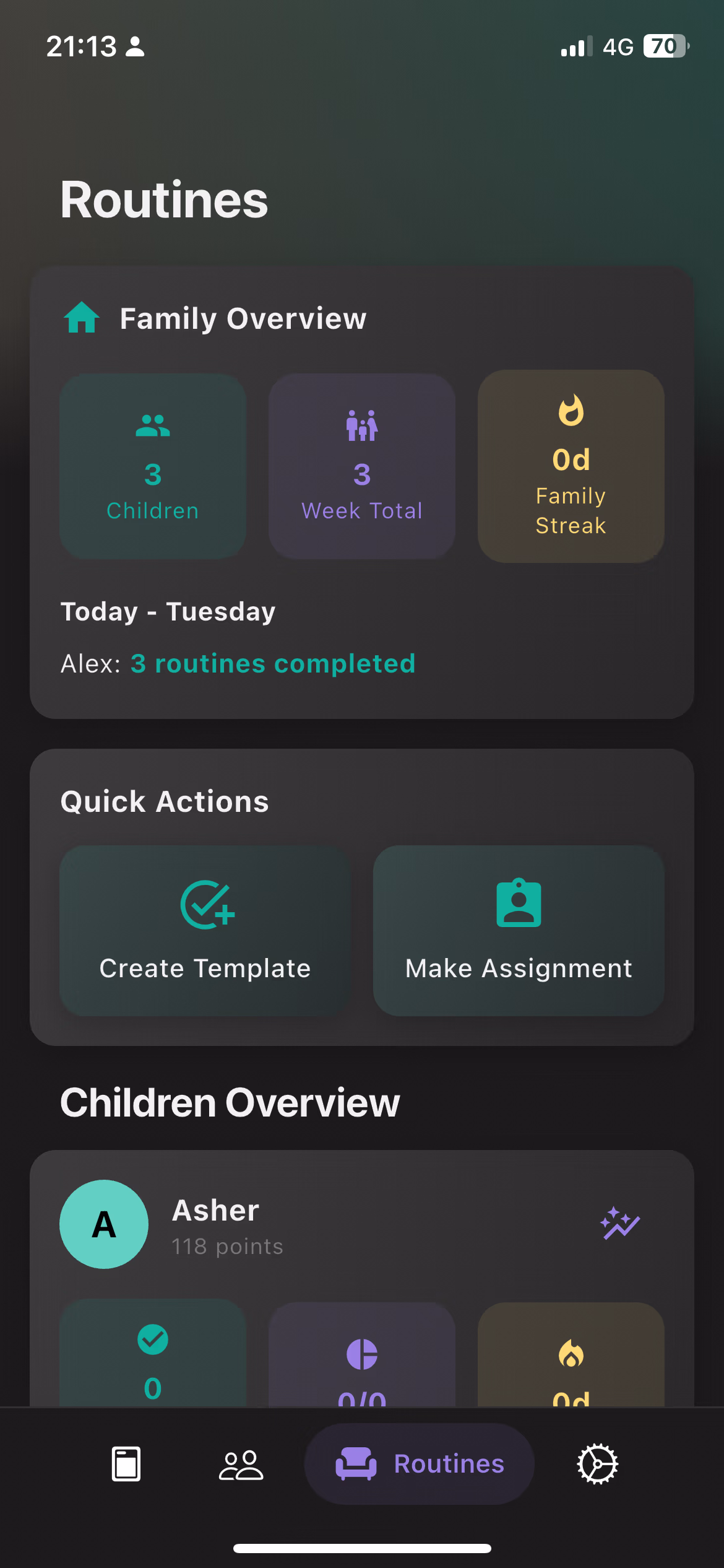 Routines and Tasks 2