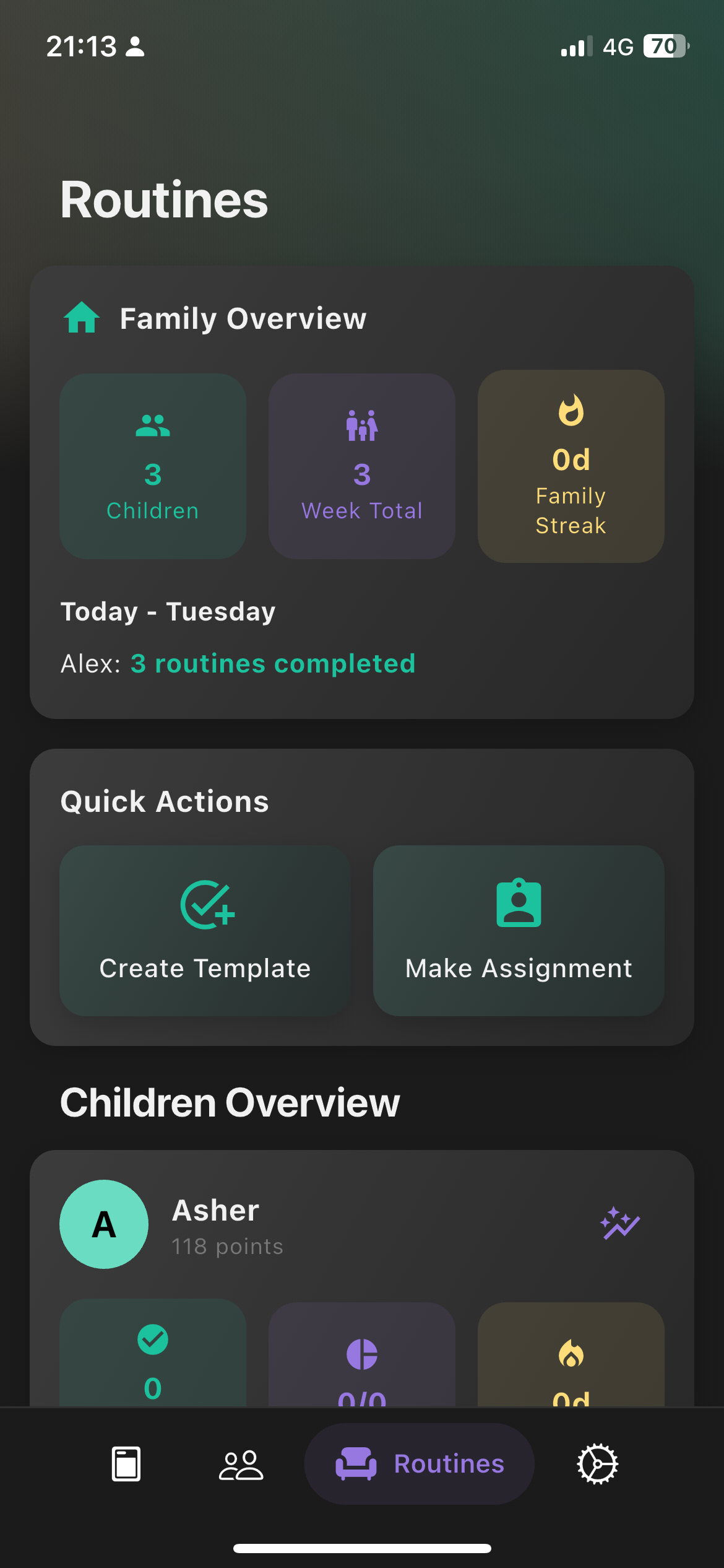 Routines and Tasks 2